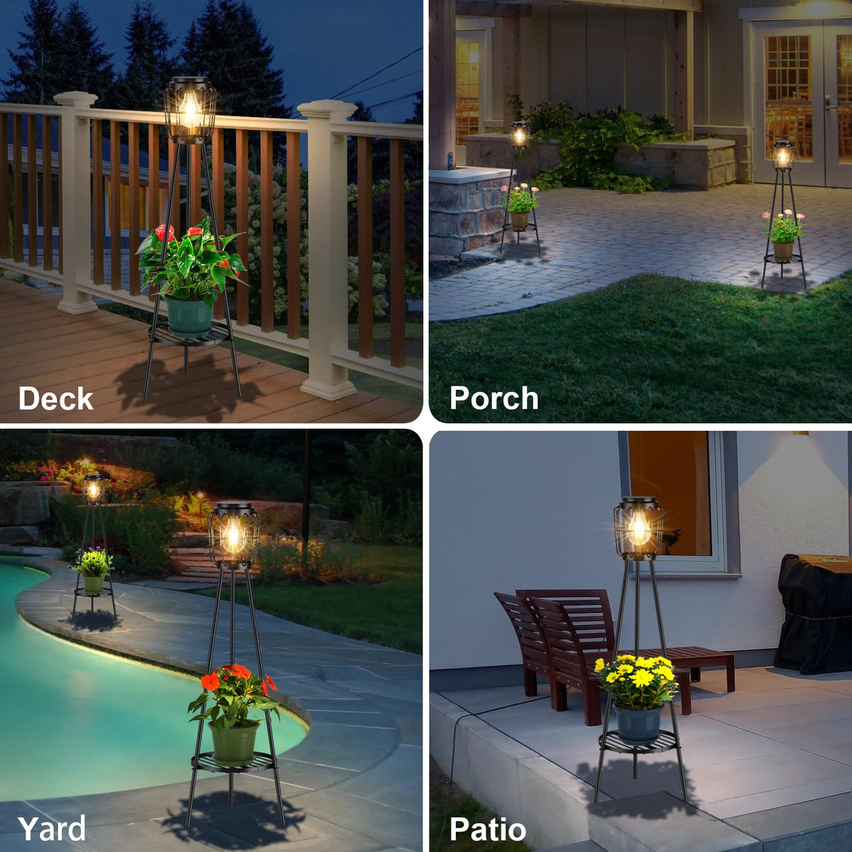 VISFLAIR solar panel charges efficiently for longer illumination.