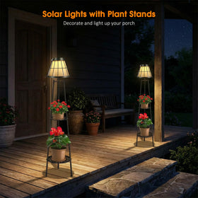 VISFLAIR vertical design frees floor space while elevating plants for sun exposure.