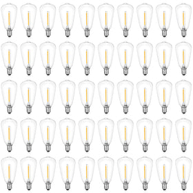 VISTERLITE ST38 1W LED bulb close-up with warm 2200K glow for cozy evenings