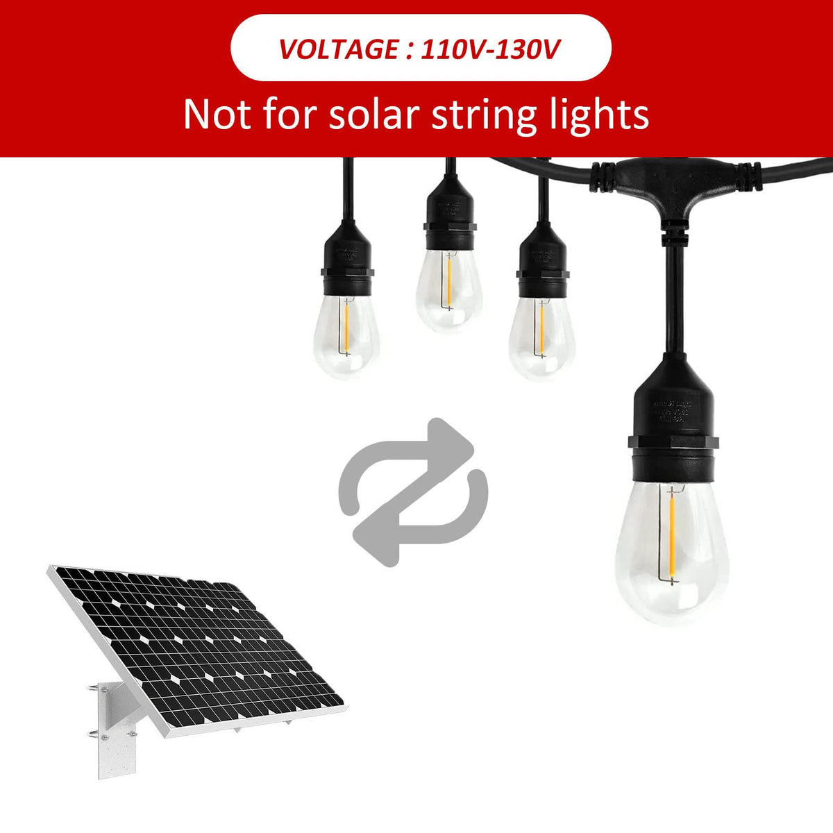 Visther versatile decor bulbs suitable for backyard, gazebo, weddings, and cafes