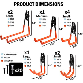 Vivicreate anti-slip PVC coating protects tools and prevents slipping.