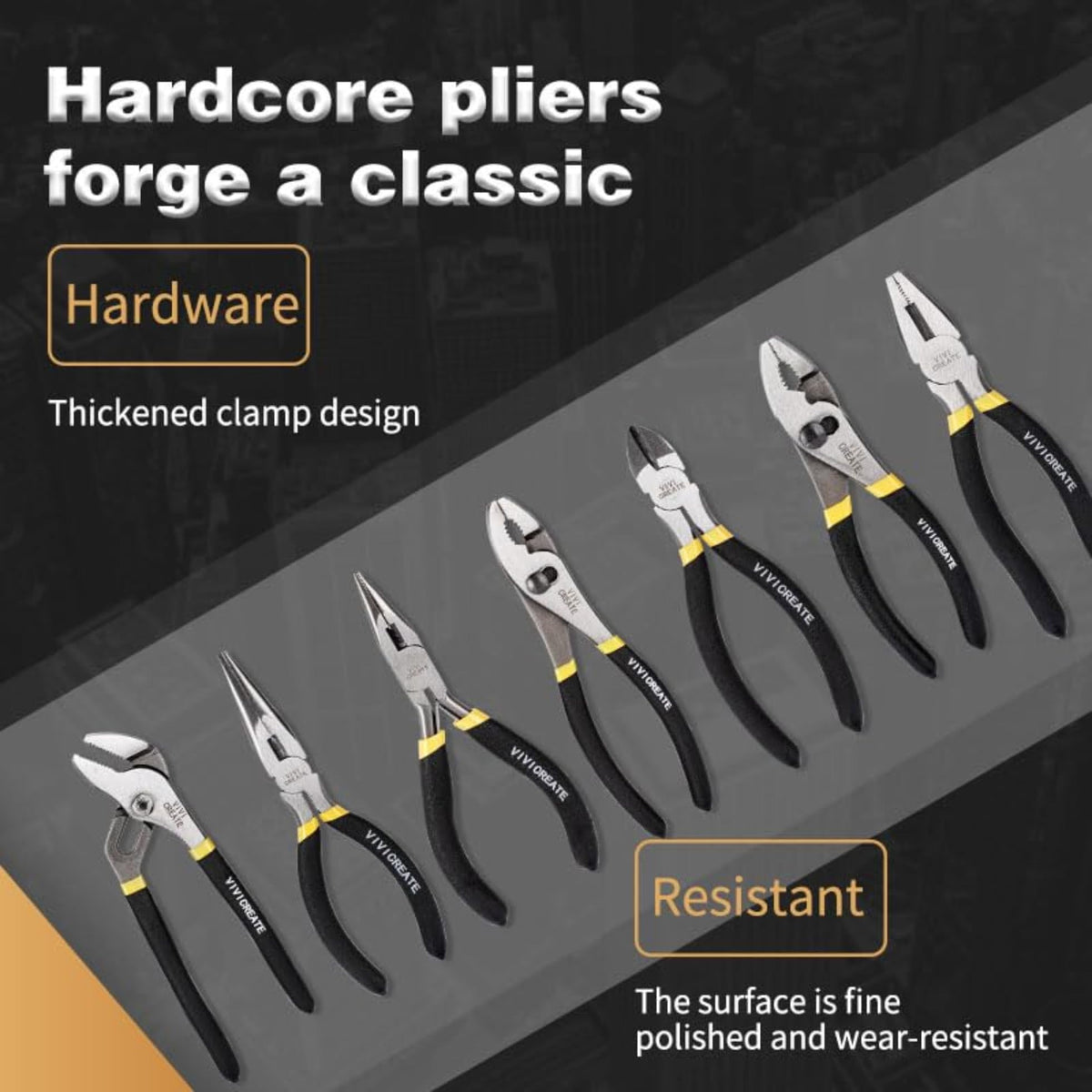 Vivicreate diagonal pliers cut cleanly while reducing slippage during precise trimming.