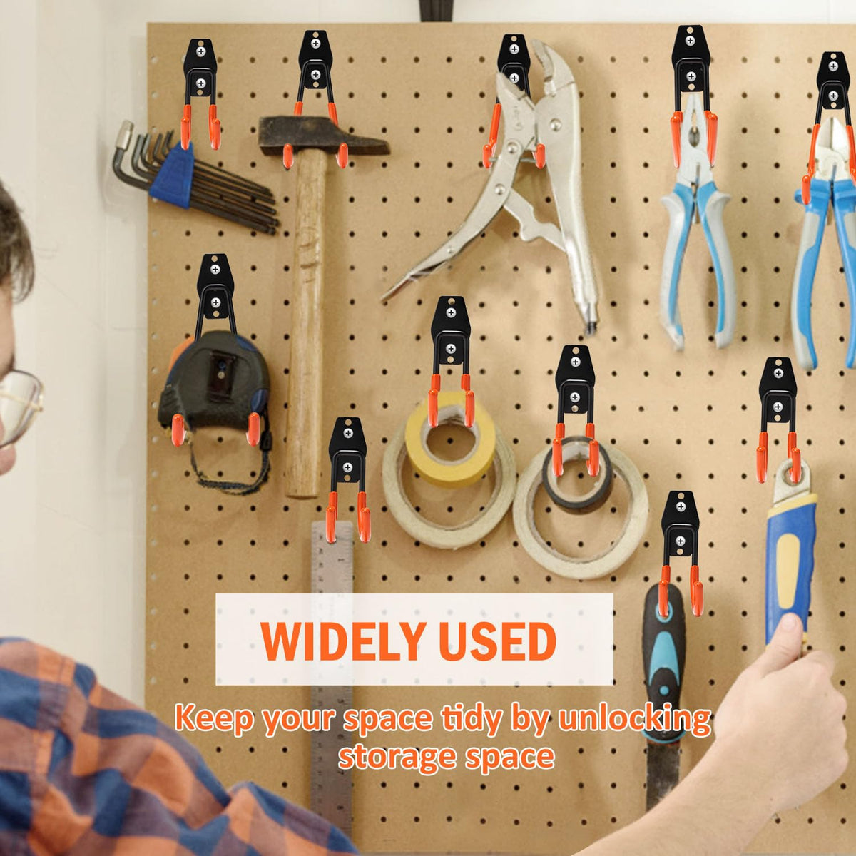 Vivicreate easy installation supports sturdy mounting on wood, brick, or concrete.