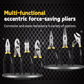 Vivicreate linesman pliers deliver strong cutting and gripping for wires and fasteners.