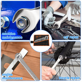 Vivicreate India-made wrench set combines craftsmanship with reliability for repairs.
