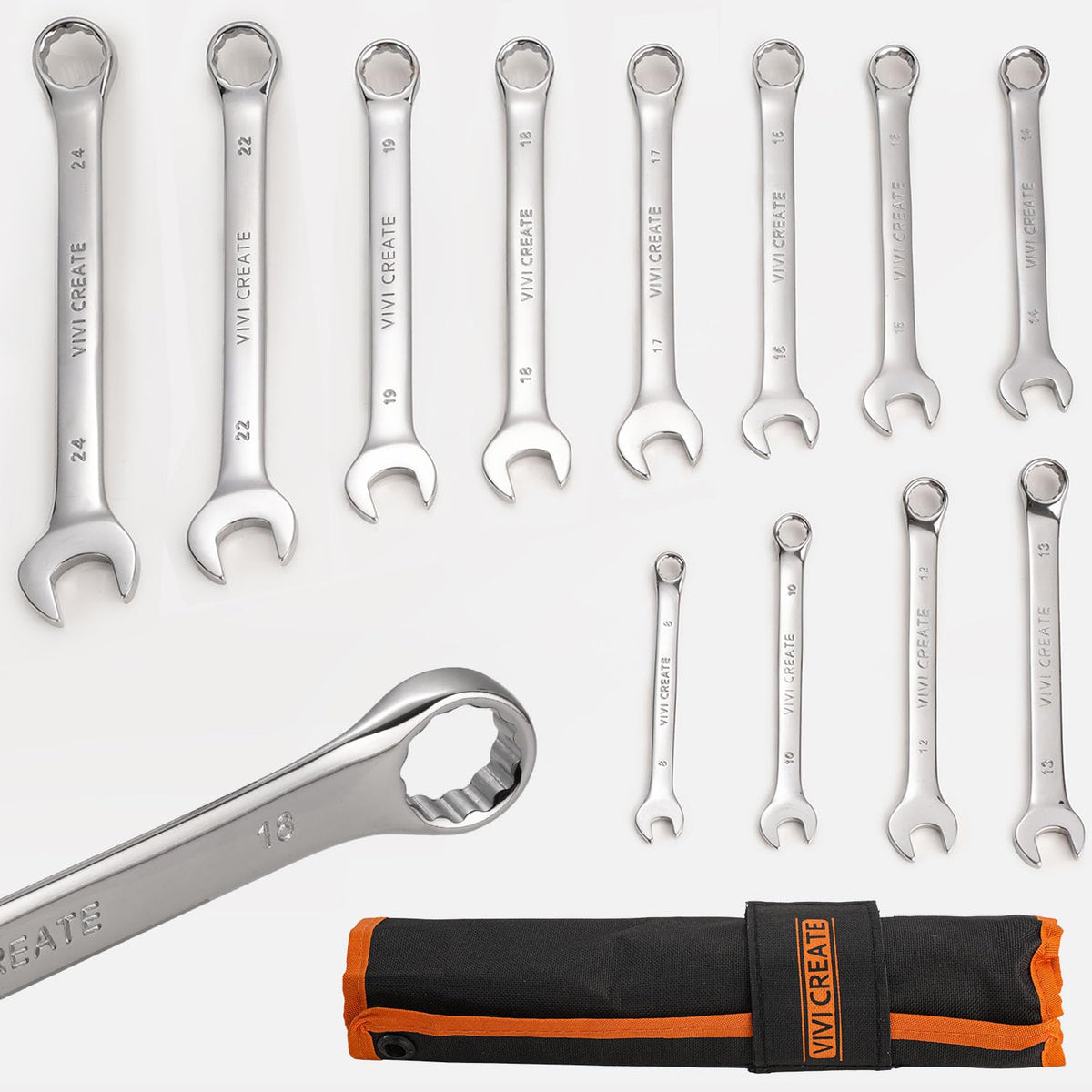 Vivicreate open-end wrenches ideal for automotive tasks in tight spots.