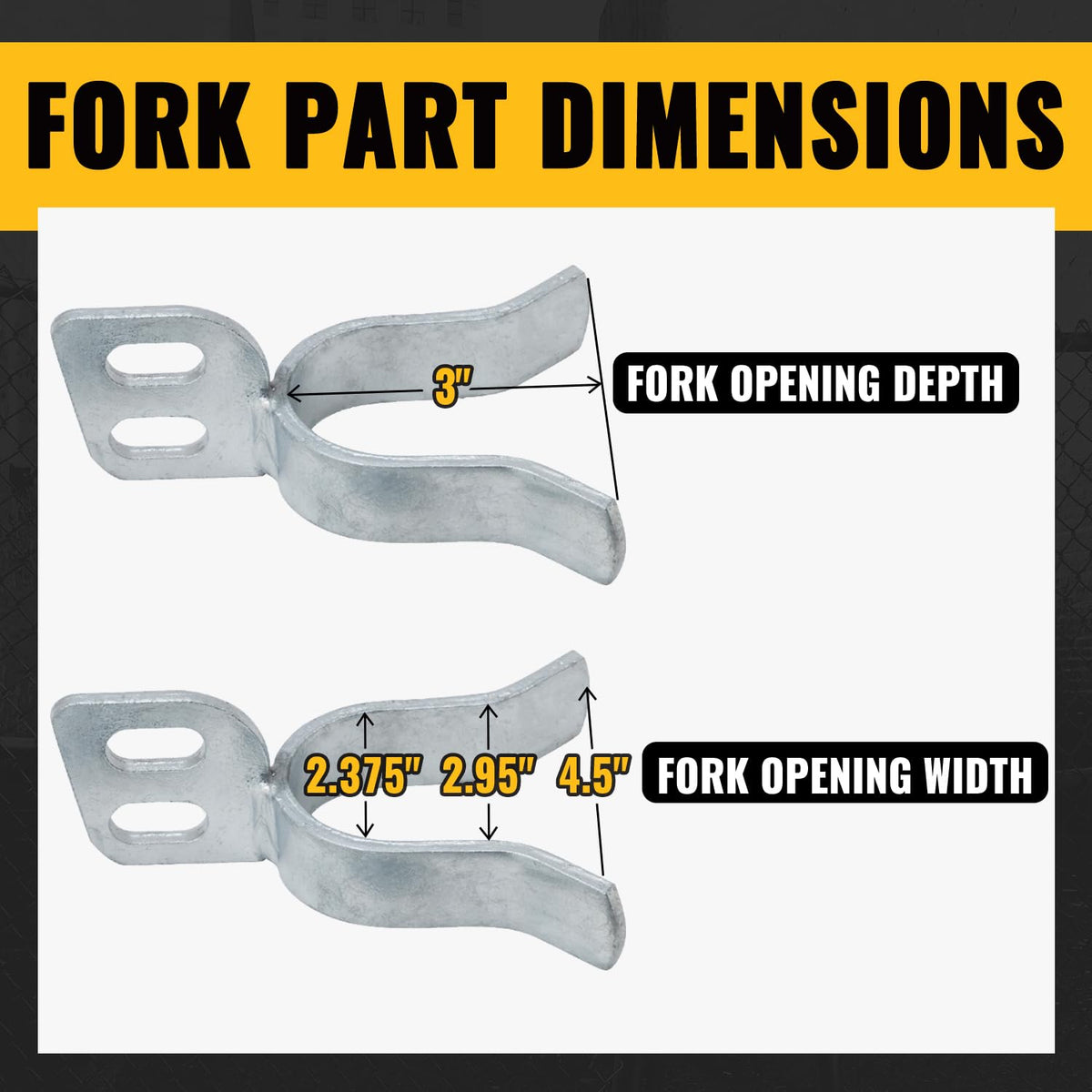 VIVIDA latch dimensions setup view for precise fit