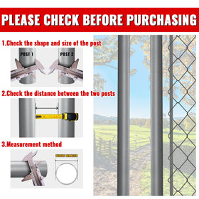 VIVIDA gate latch padlock hole adds optional security to your gate