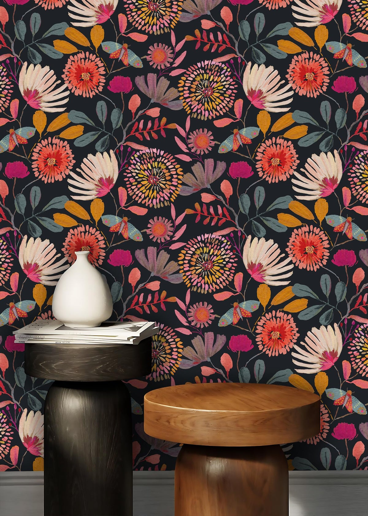 Vividpatch wallpaper on smooth wall surface for clean install
