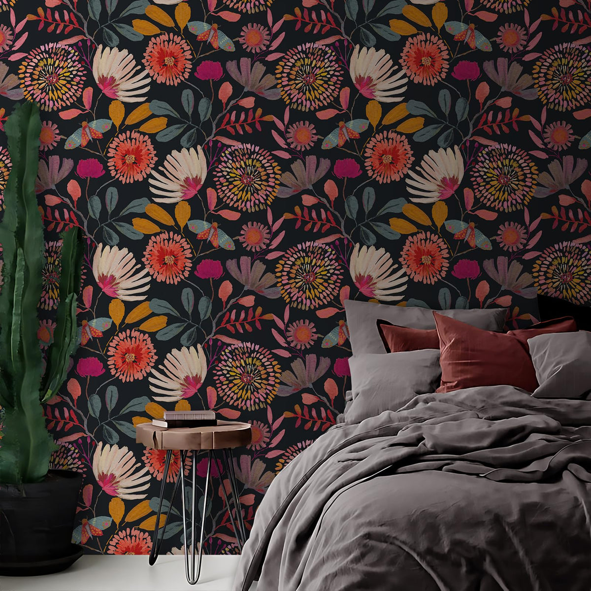 Vividpatch wallcovering is versatile for living rooms, bathrooms, kitchens, and accents.