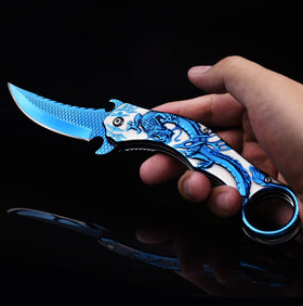 Vividstill 7Cr13MoV blade offers razor-like sharpness and reliable cutting performance