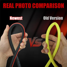 VividWash kink-resistant design prevents tangles during use.