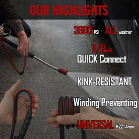 VividWash leak-free assembly ensures steady spray performance.