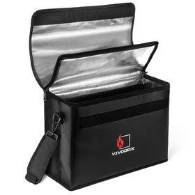 Vivodox large front view shows spacious storage for binders