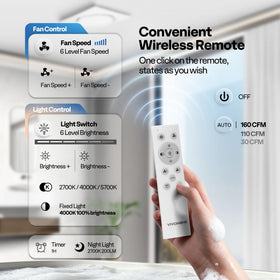 VIVOHOME Autoflow 5700K lighting offers daylight brightness for sharp visibility.