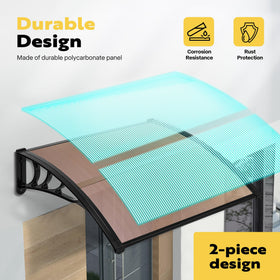 VIVOHOME two-piece panel assembly highlights stable connection