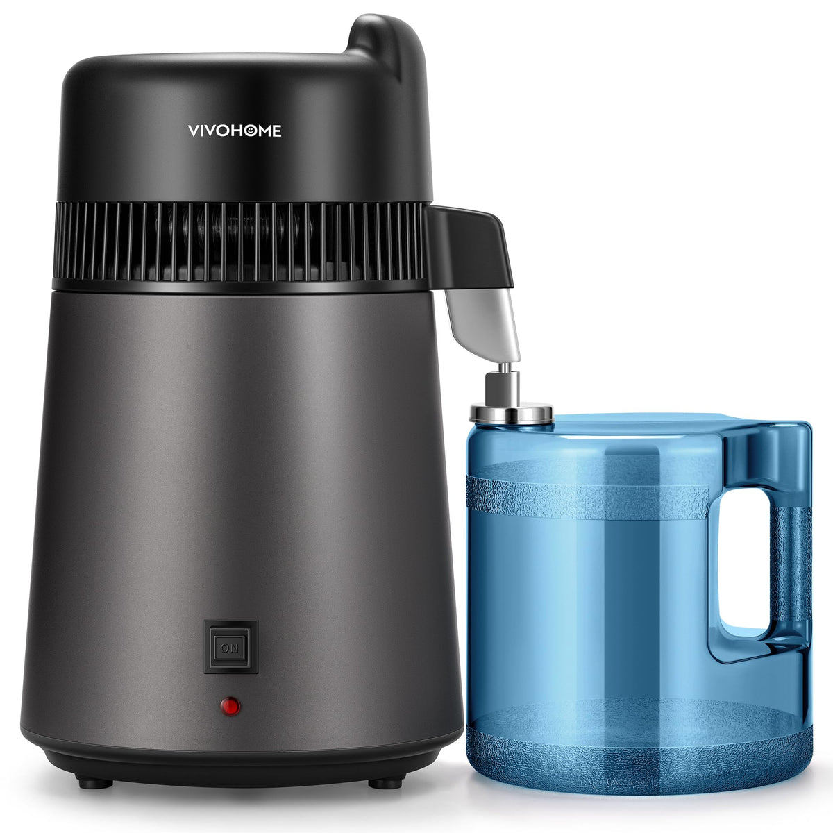 VIVOHOME water distiller front view for reliable home purification.