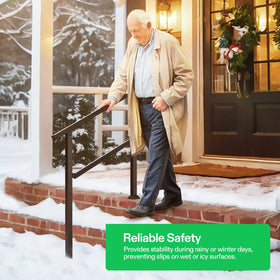 VIVOSUN railing provides elderly and children with steady stair support