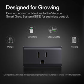 VIVOSUN GrowHub A10 app scheduling interface demonstrating automation