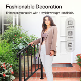 VIVOSUN versatile outdoor handrail suitable for porches, balconies, and gardens
