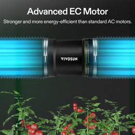 VIVOSUN quiet operation at 32dB demonstrates discreet noise levels during use