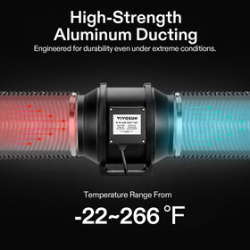VIVOSUN built-in steel-wire for easy bending and placement.