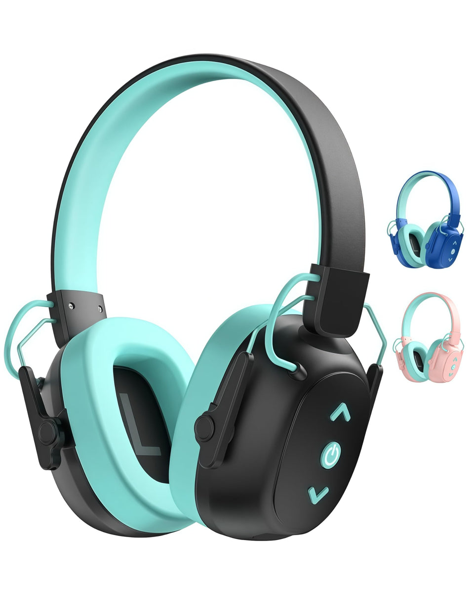 Vivyklfc Sensory Headphones front view, compact design for kid-friendly daily wear.