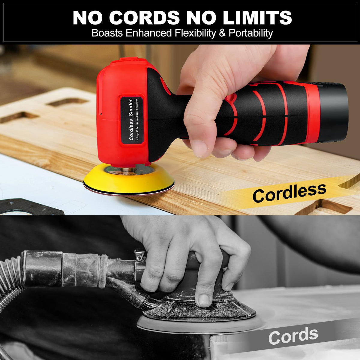 Vkndoynt cordless portability for indoor and outdoor projects