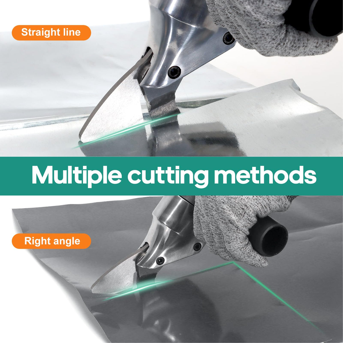 VLOXO compatible with any electric drill for easy DIY cuts.