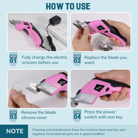 VLOXO cutting fabric, soft felt display highlights gentle fabric slicing.