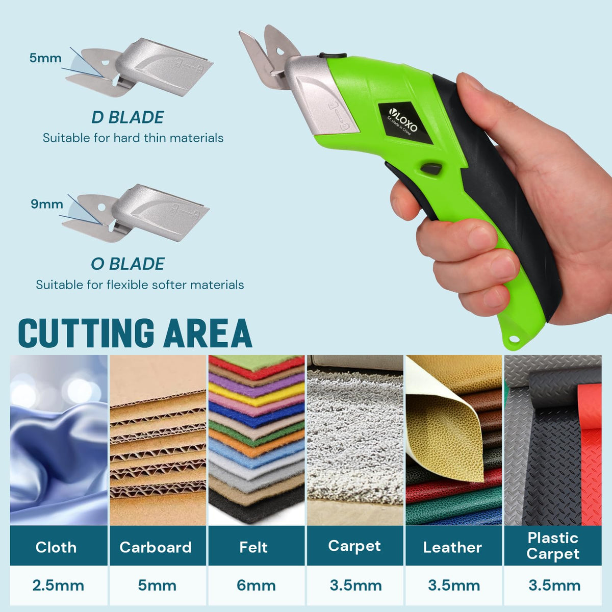 VLOXO CS4001 compact handheld design fits small hands