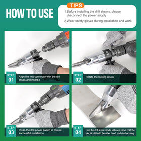 VLOXO minimizes metal shavings for a cleaner work area.