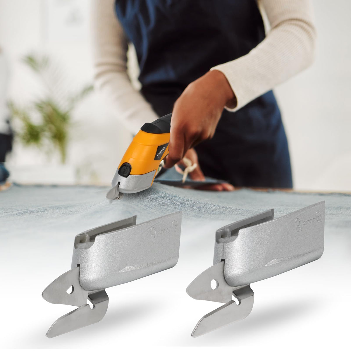 VLOXO tungsten steel blades are durable and heat resistant for precision cuts.