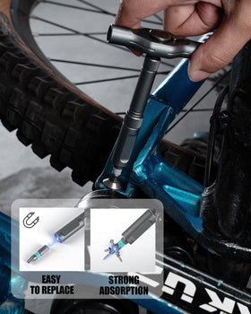 VMAN ergonomic ratchet handle reduces wrist strain during long tasks.