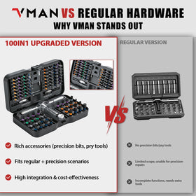 VMAN portable storage case keeps bits organized and easy to carry.