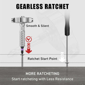 VMAN rust-resistant S2 steel bits withstand daily repair work.