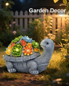 VMANYFIRE turtle statue makes a thoughtful gift for moms, grandmothers, or friends.