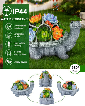 VMANYFIRE outdoor turtle lamp ideal for porch and patio.