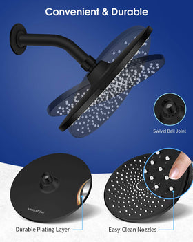 VMASSTONE tool-free installation with standard G1/2 threading