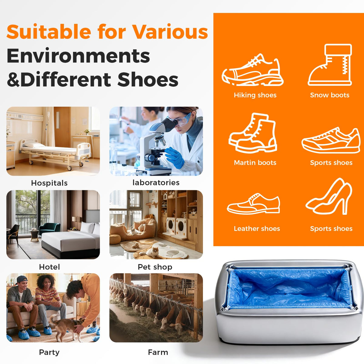 VMYTH no-electricity-needed operation adds convenience in any entryway.