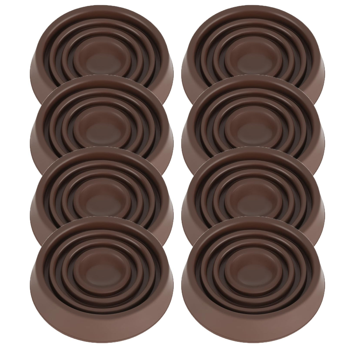 VOCOMO furniture cups under sofa for anti-slip stability on wooden floors