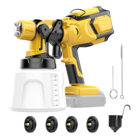 VocoxGpow cordless sprayer with Dewalt 20V MAX compatibility for flexible projects