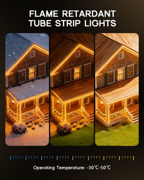 VOEWT 120-degree wide-angle LEDs deliver uniform illumination.