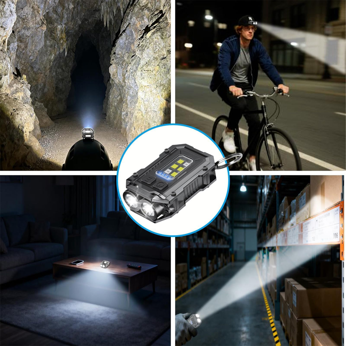 VOHIVI magnetic base feature aids hands-free work on metal surfaces.
