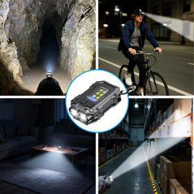 VOHIVI magnetic base feature aids hands-free work on metal surfaces.