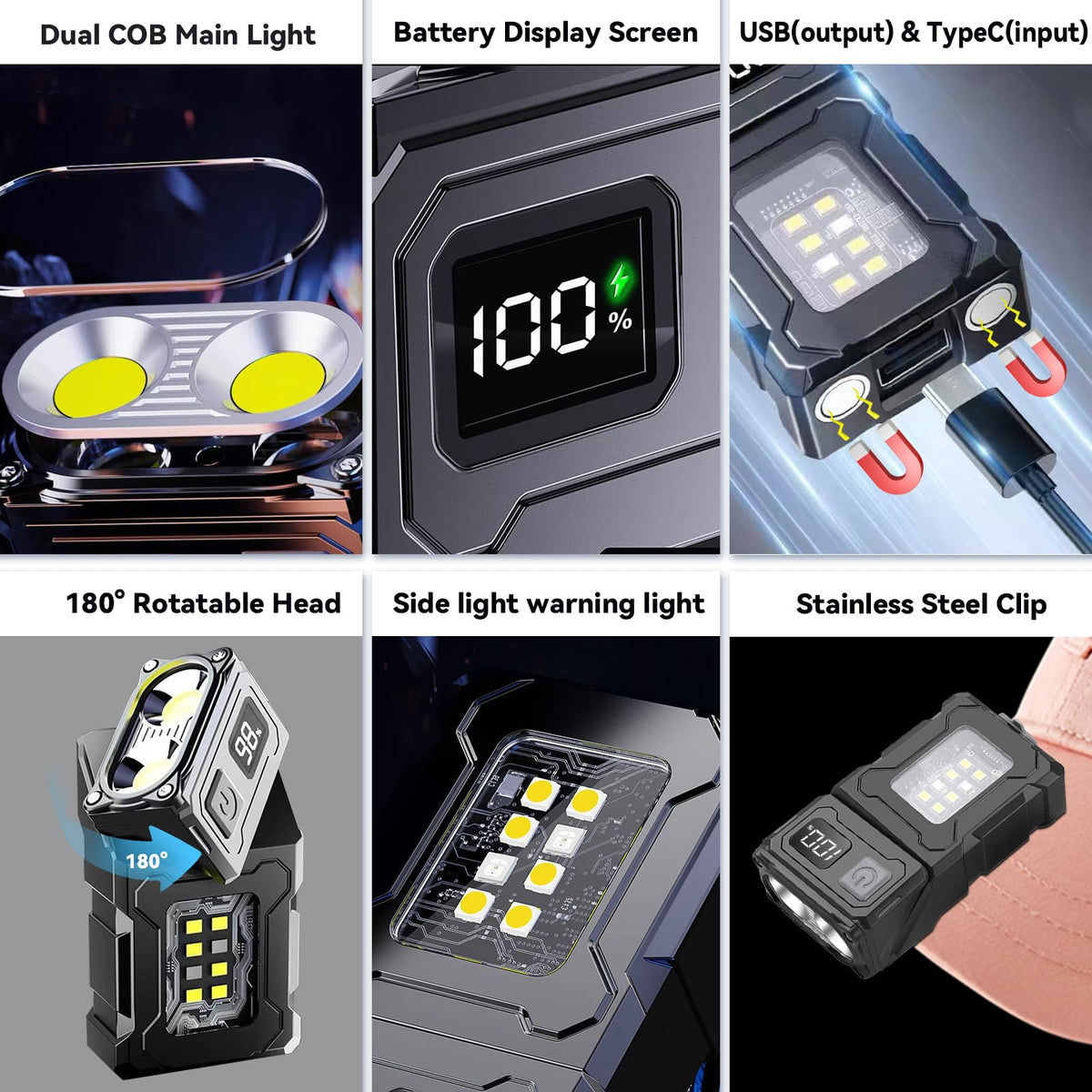 VOHIVI waterproof, durable flashlight built for rugged conditions