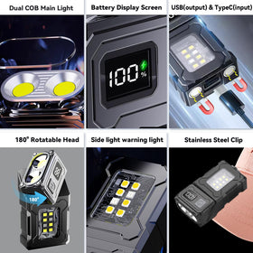 VOHIVI waterproof, durable flashlight built for rugged conditions