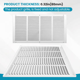 VOISEN 40-degree fin design helps maximize intake while minimizing noise.