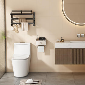 Voldra compact storage maximizes space while keeping essentials at hand.