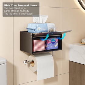 Voldra discreet wipes box stores essentials while maintaining privacy.